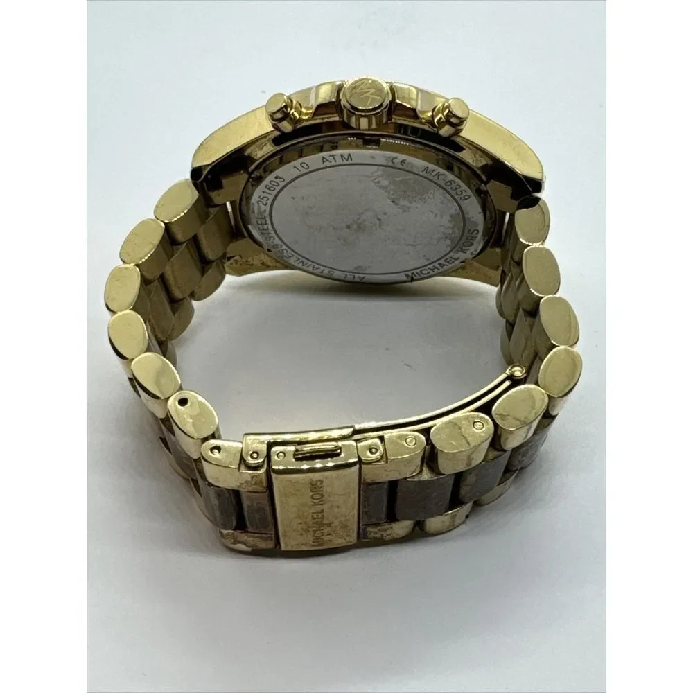 Michael Kors Bradshaw MK6359 Women's Stainless Steel Analog Dial Watch JNA841